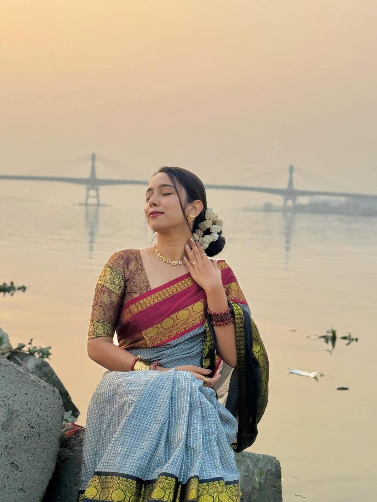 এক্সক্লুসিভ হ্যান্ডলুম পিওর সুতি শাড়ি|।