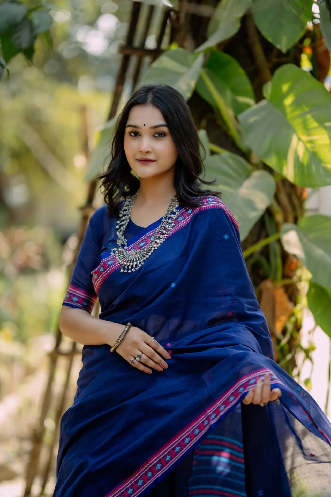 Hand work Premium Cotton Saree